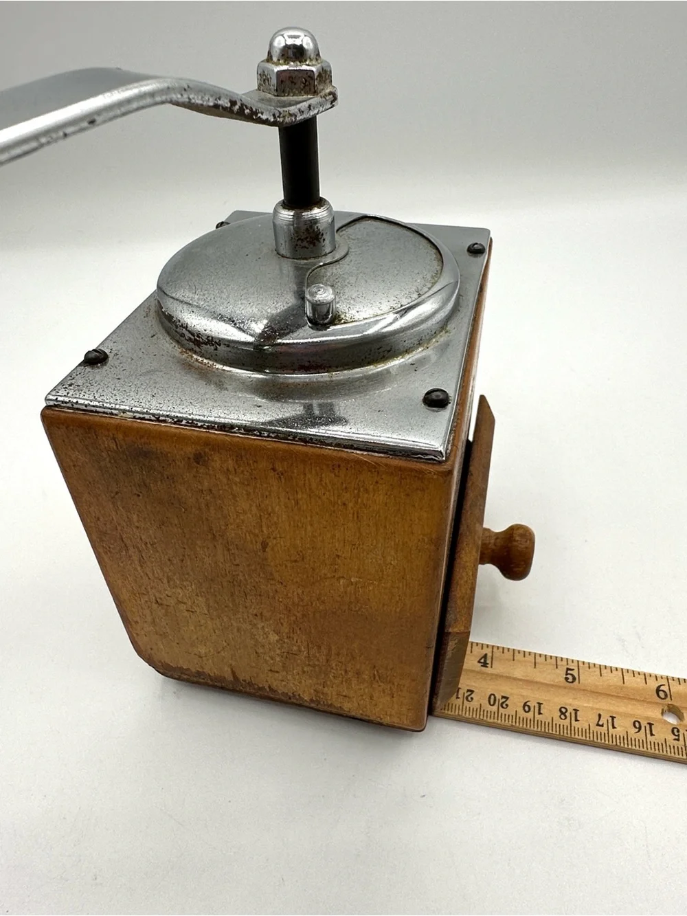 PE DE Peter Dienes Coffee Grinder circa 1930. Vintage